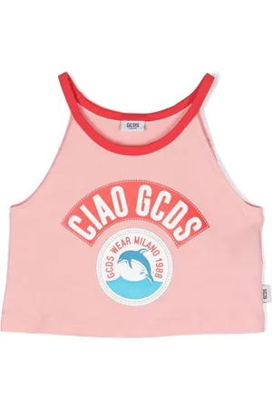GCDS Tanktop mit Logo-Print