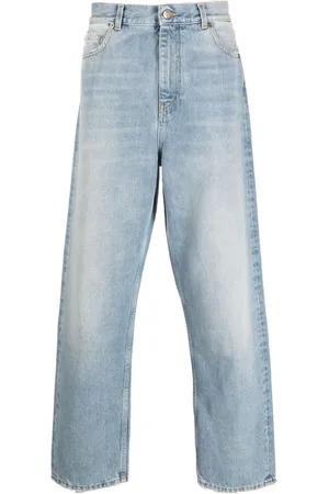Alanui Ausgeblichene Straight-Leg-Jeans