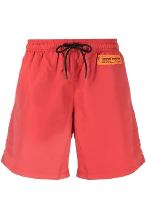 Heron Preston Badeshorts mit Kordelzug