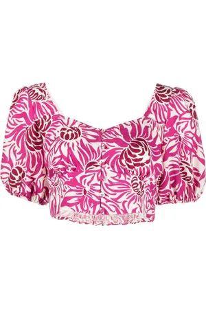 Diane von Furstenberg Bluse mit Blumen-Print