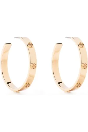Tory Burch Ohrringe mit Logo-Prägung