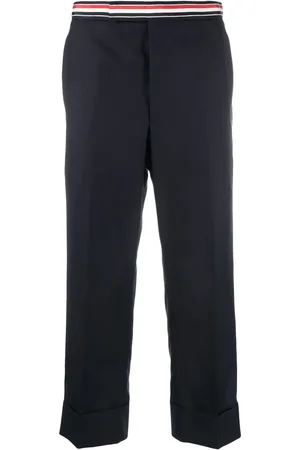 Thom Browne Cropped-Hose mit RWB-Bund