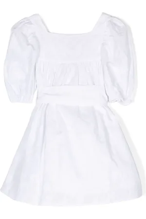 DOUUOD KIDS Kleid mit Schleifenverschluss