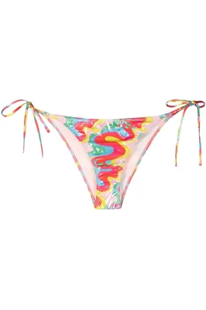 Chiara Ferragni Bikinihöschen mit abstraktem Print