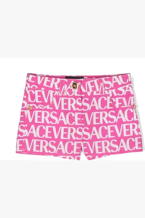 VERSACE Shorts mit Logo-Print