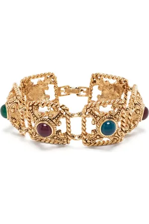 Givenchy 1990s Armband mit Schmucksteinen