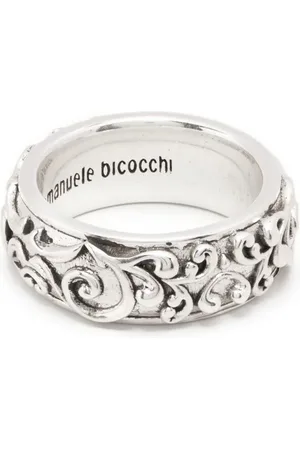 EMANUELE BICOCCHI Großer Ring mit Arabesque-Motiv