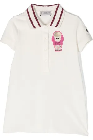 Moncler Kleid mit Logo-Patch