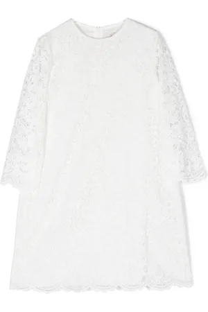 Il gufo Kleid aus Spitze in A-Linie