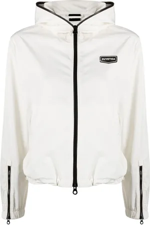 Duvetica Hoodie mit Logo-Patch
