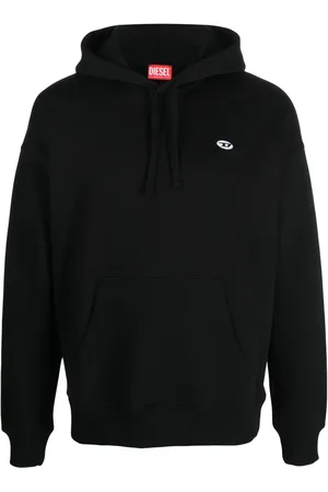 Diesel Hoodie mit Logo-Patch