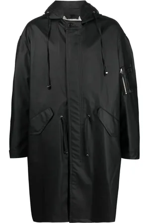 Helmut Lang Parka mit Kordelzug