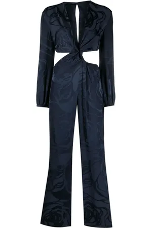 Silvia Tcherassi Joely Jacquard-Jumpsuit