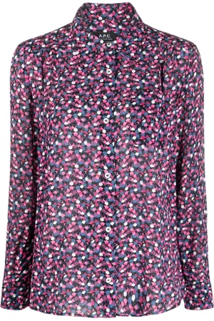 A.P.C. Bluse mit Print