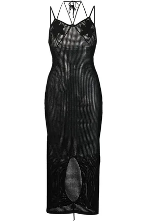 ANDREADAMO Gestricktes Midikleid