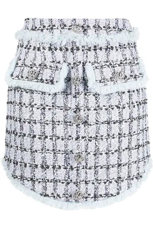 Philipp Plein Tweed-Minirock