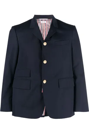 Thom Browne Einreihiges Sakko mit Cropped-Ärmel