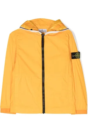 Stone Island Kapuzenjacke mit Logo-Patch