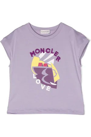 Moncler T-Shirt mit Logo-Stickerei