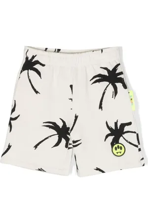 BARROW Shorts mit Palmen-Print