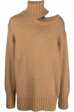 Y / PROJECT Rollkragenpullover mit Cut-Out