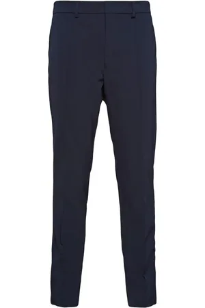 Prada Klassische Hose mit Triangel-Logo