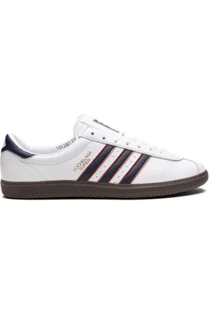 adidas Hochelaga SPZL Cloud White Collegiate Navy Sneakers