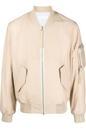 Helmut Lang Bomberjacke mit Logo-Print