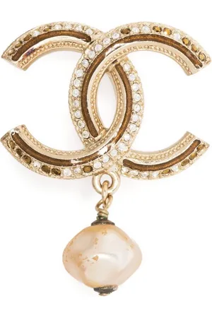 CHANEL 2011 Brosche mit CC