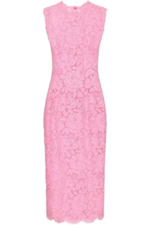 Dolce & Gabbana Midikleid aus Blumenspitze