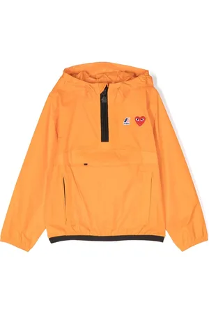 Comme des Garçons Kapuzenjacke mit Logo-Patch