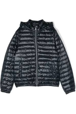 HERNO Gefütterte Jacke mit Logo-Prägung