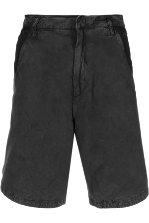 A-cold-wall* Knielange Shorts mit Logo-Patch