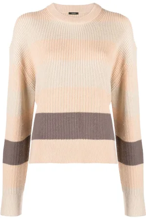Joseph Gerippter Pullover mit Streifen