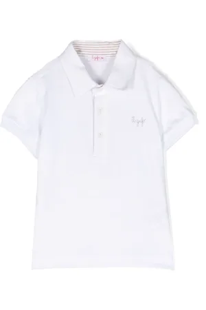 Il gufo Poloshirt mit Logo-Stickerei