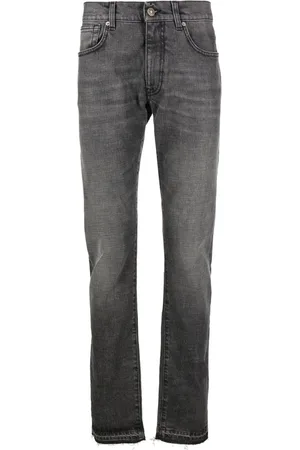 424 FAIRFAX Slim-Fit-Jeans mit Logo-Patch