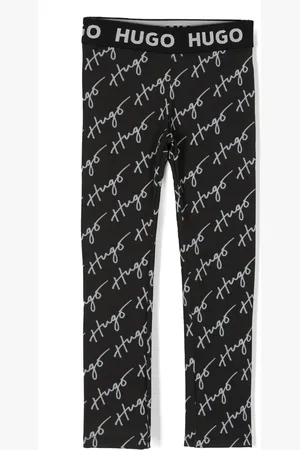 HUGO BOSS Leggings mit Logo-Print