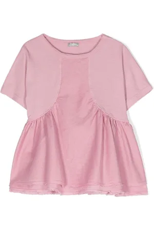 Il gufo T-Shirt mit Rüschen