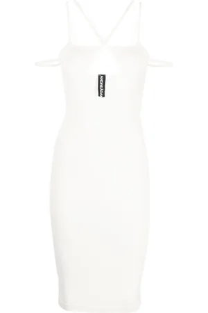 ANDREADAMO Midikleid mit Riemen