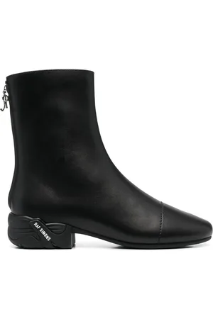 RAF SIMONS Stiefeletten mit Logo-Print