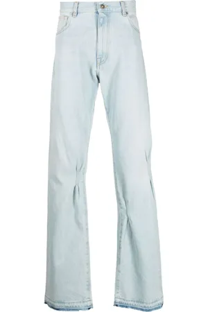 424 FAIRFAX Straight-Leg-Jeans mit Raffungen