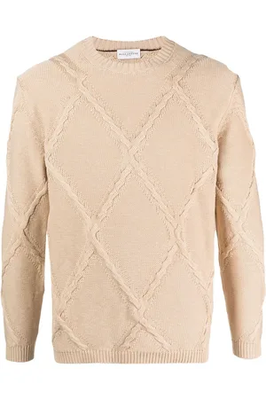 BALLANTYNE Strukturierter Pullover