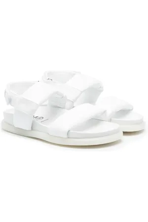 Maison Margiela Flache Sandalen mit Klettverschluss