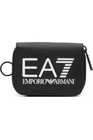 EA7 Portemonnaie mit Logo-Print