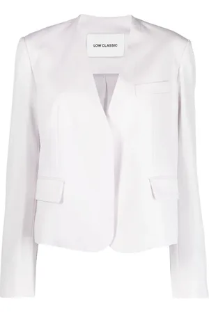 Low Classic Blazer ohne Kragen