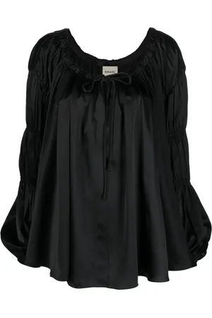 Khaite Lenny Seidenbluse