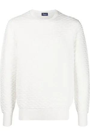 DRUMOHR Pullover mit Rautenmuster