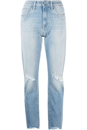 Jacob Cohen Jeans in Distressed-Optik