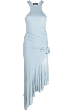 BLUMARINE Asymmetrisches Midikleid
