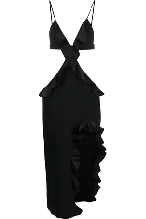 DAVID KOMA Asymmetrisches Minikleid